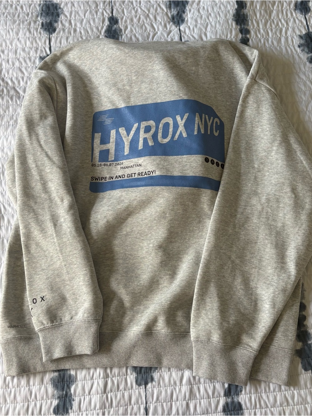 NWT SOLD OUT HYROX NYC 2026 SWEATSHIRT